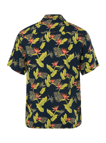 Men Plus Hemd in navy blau