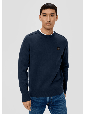 s.Oliver Strickpullover langarm in Blau