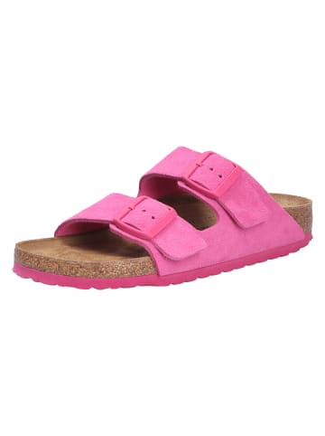 Birkenstock Tieffußbett Pantolette in rosa/pink