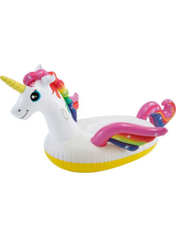 Intex Luftmatratze Schwimmtier Einhorn, ab 3 Jahre, 201x140x97cm - ab 3 Jahre