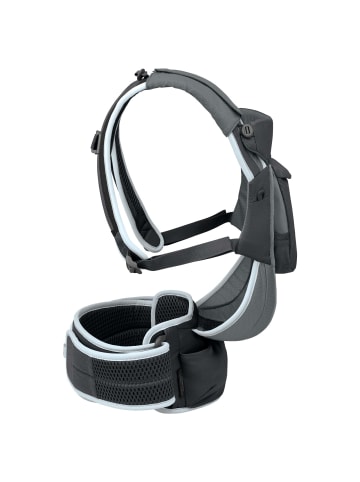 Osprey Poco Soft Child Carrier - Kindertrage 65 cm (Kraxe) (koseret green) in schwarz