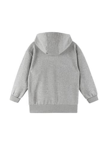 Reima Sweatjacke mit Kapuze " Huppuri " in Melange grey