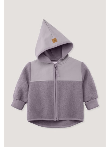 Hessnatur Wollwalk Jacke in heidekraut