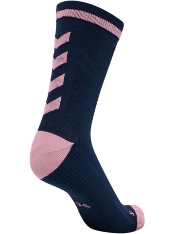Hummel Low Socken Elite Indoor Multisport Erwachsene in BLACK IRIS/ORCHID