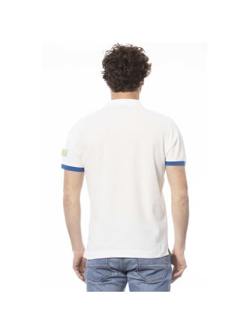 Invicta Weiß Baumwolle Herren Polo Hemd