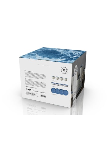 Studio Round Brunch-Set Brunch-Set Brunch-Set in Matte white/Matte river