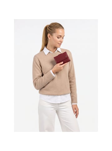 Golden Head Polo Geldbörse RFID Schutz Leder 12.5 cm rot