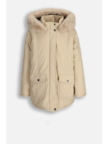 Coccodrillo Winterjacke mit Veloursfutter in beige
