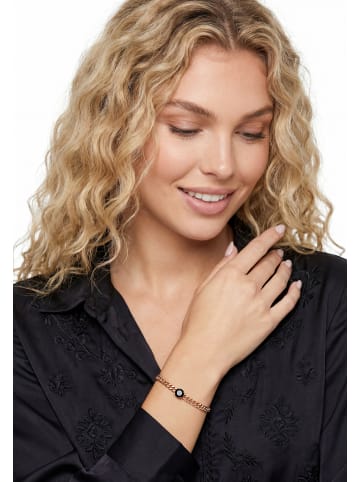 gaya Women Bracelet in Rose Gold Green