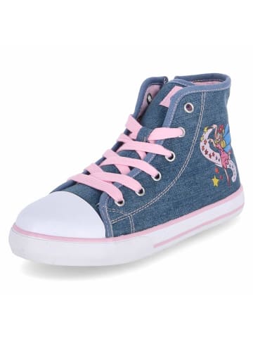 Lurchi High Sneaker EMILY in Blau