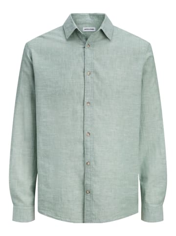 Jack & Jones Hemd JJESUMMER LINEN BLEND in Grün
