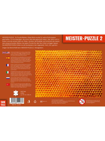 puls entertainment MEISTER-PUZZLE 2, Honigwaben (Puzzle)