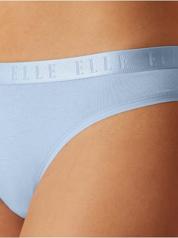 ELLE Slip Bikini Brief - ELLE SUPER SOFT in Rose, light green, light blue