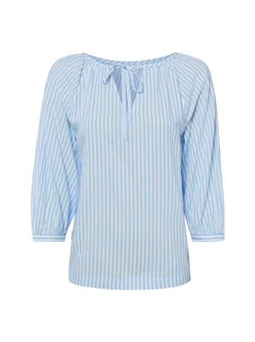 s.Oliver Bluse in hellblau weiß