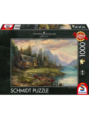 Schmidt Spiele Ausflug am Vatertag Puzzle 1.000 Teile | Erwachsenenpuzzle Thomas Kinkade...