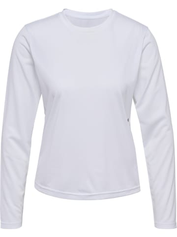 Hummel Longsleeve "Pulse Workout W T-Shirt Longsleeve" in Weiß