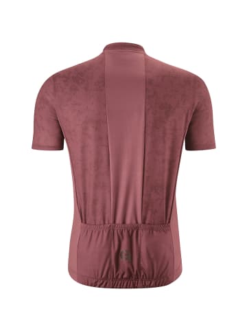 Gonso Presegno He-Bikeshirt-1/2-FZ in Dunkelrot