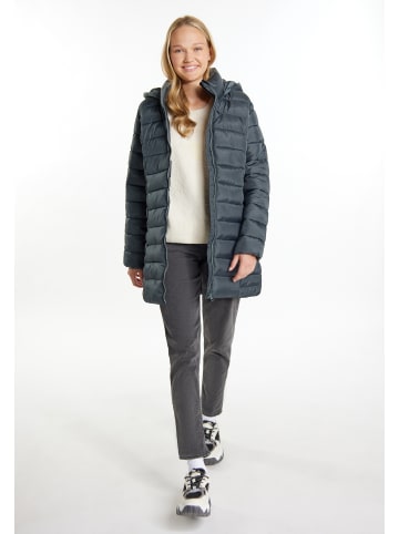 myMo Damen Leichte Steppjacke in Holzkohle