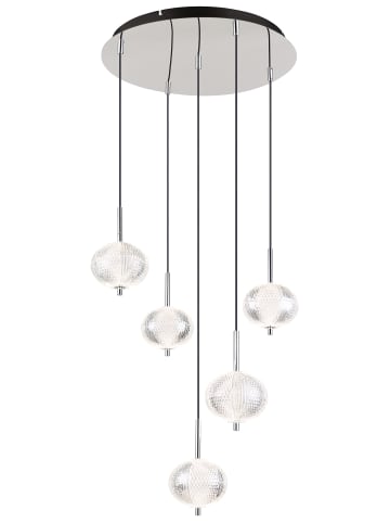 Globo lighting Hängeleuchte "AIDA" in silver
