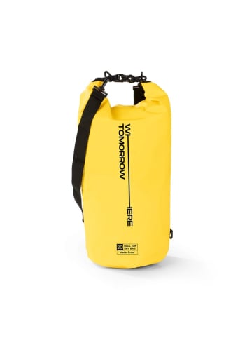 Where Tomorrow PVC dry bag 20L - gelb wasserdichte Tasche