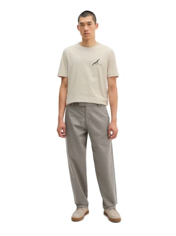 Marc O'Polo T-Shirt regular in Grey Silk