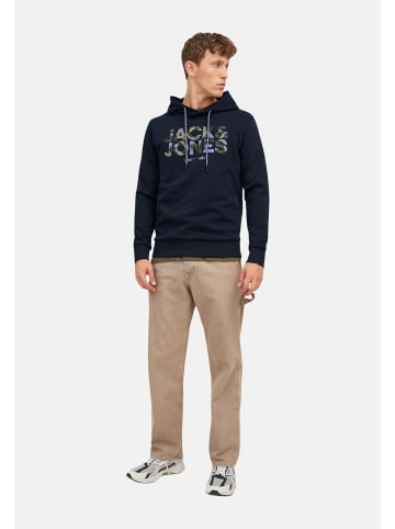 Jack & Jones Hoodie 'James' in dunkelblau