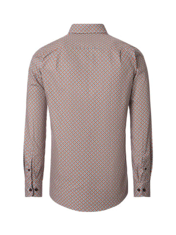 Redmond Langarm-Hemd in orange
