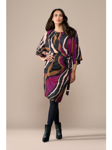 Mart Visser Kleid mit Mailänder Print, Dunkelbeere