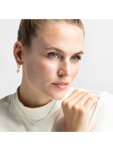 Luxenter Ohrringe Abdau mit 18 Karat Gold-Finish – ABDAU