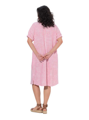 Ulla Popken Kleid in helles fuchsia