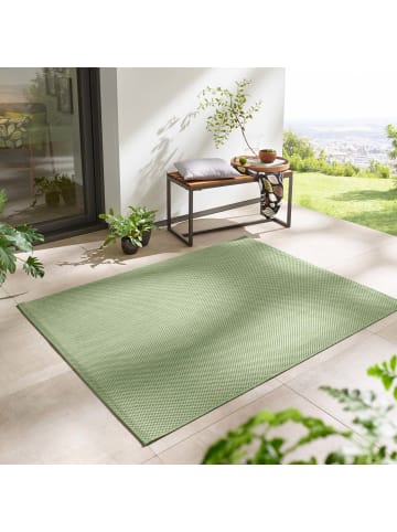 Tara Carpet Indoor-/ Outdoor-Teppich Regina in Grün