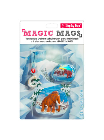 Step by Step Ranzen-Zubehör-Set MAGIC MAGS in Ice Mammoth Odo