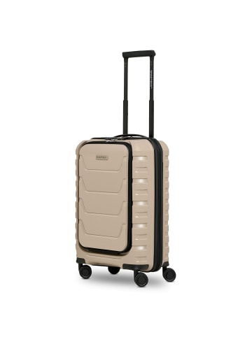 Smartbox Edition 01 4 Rollen Kabinentrolley 55 cm Laptopfach in beige