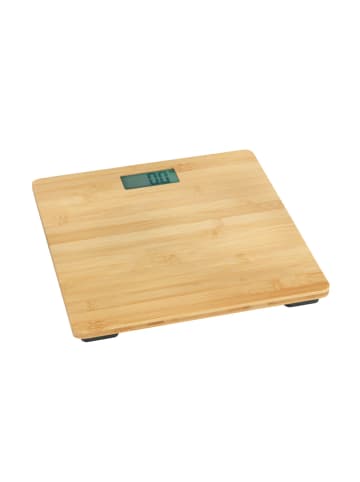 Wenko Personenwaage Bambusa aus Bambus, Personenwaage Mod. Bambusa aus Bambus in natur