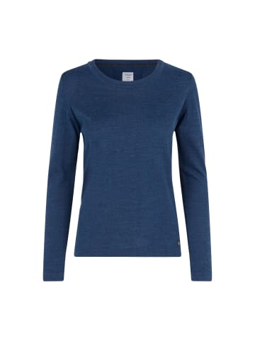 Seven Seas by ID Pullover knit in Blau meliert