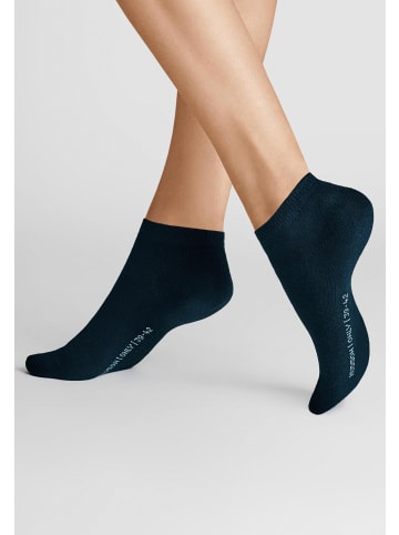 Hudson Sneakersocken Only 2-Pack hautfreundlich in Marine