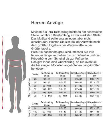 Steffen Klein Business-Anzug SLIM FIT in marine strukturiert