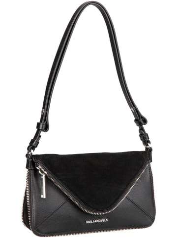 Karl Lagerfeld Handtasche K/Hardware SB in Black/Nickel