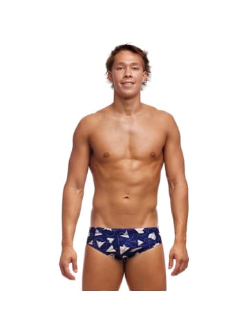 Funky Trunks Paper Plain Badehose in blau