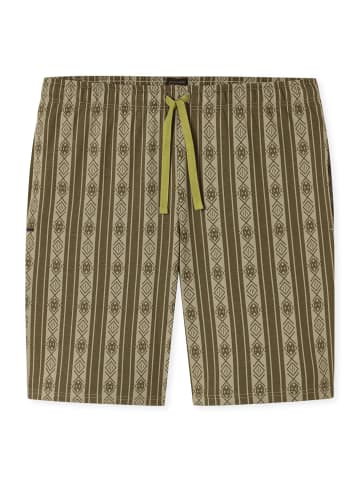 Schiesser Pyjamahose Mix Relax in oliv