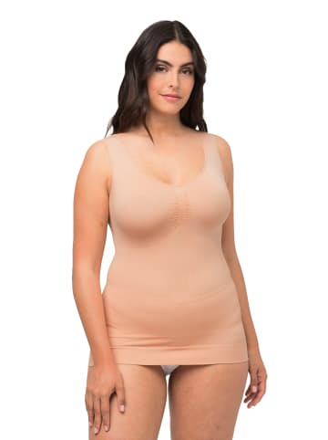 Ulla Popken Bodyforming-Top in champagner