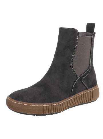 Ital-Design Stiefelette in Grau