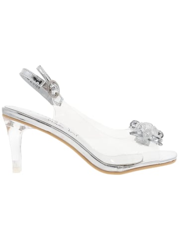 LAURA VITA Sandalette in silber