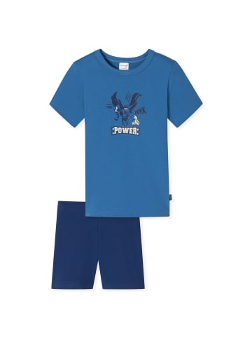 Schiesser Pyjama in Blau