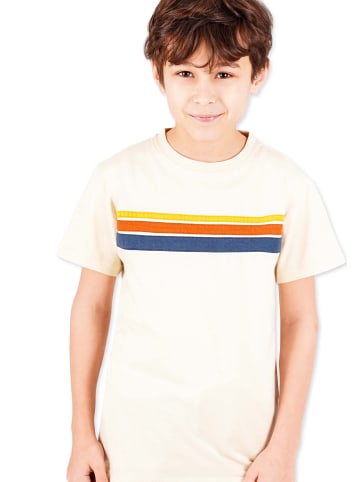 Band of Rascals T-Shirts " 70th Stripes " in cream