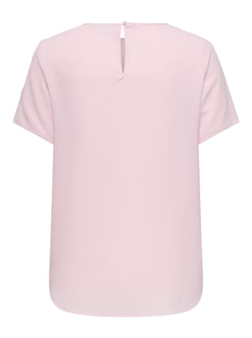 ONLY Carmakoma Bluse in Pale Lilac