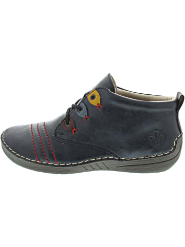 rieker Schnürstiefel Blau