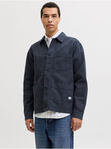Jack & Jones Overshirt in Sky Captain