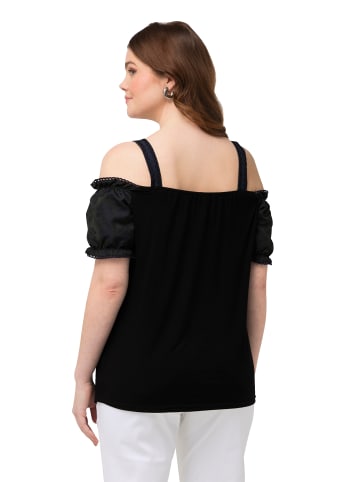 Ulla Popken Trachtenbluse in marine