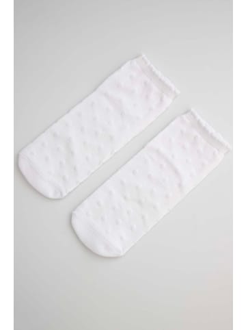 Coccodrillo Socken in weiß